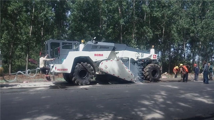 RZ2500，舞陽施工
