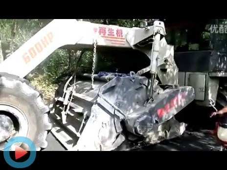 WR2300L，湖南懷化S222省道冷再生